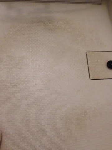 TOTOカラリ床の浴室クリーニング